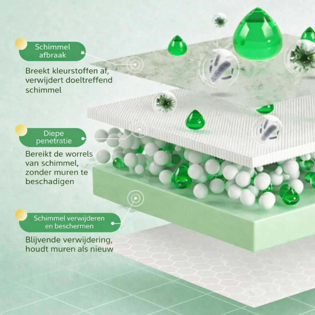SchimmelClean™ | Direct Schimmelvrij